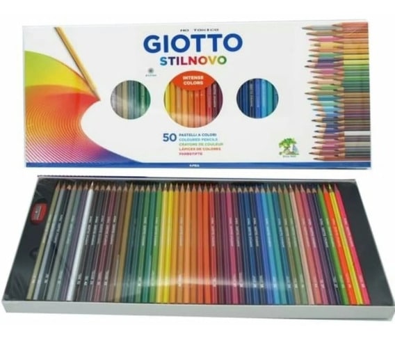 Set Giotto 50 Lapices de Colores Stinovo
