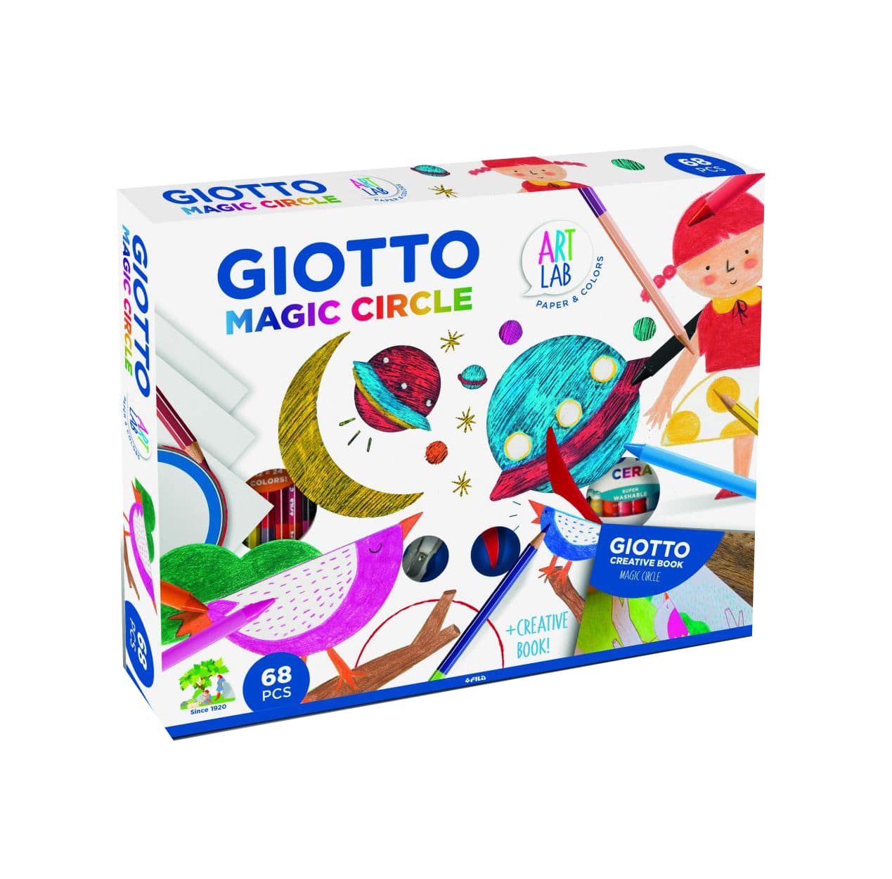 Set Manualidades Giotto. Art Labs Easy Drawing
